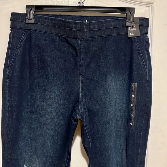 Soho NYC denim leggings - Picture 2 of 8